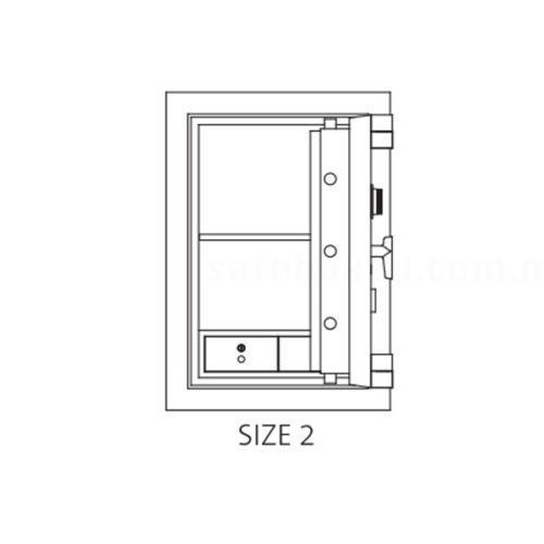 ChubbSafes Fortress Safe Size 2 - Image 2