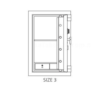 ChubbSafes Fortress Safe Size 3