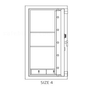 ChubbSafes Fortress Safe Size 4