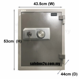 Uchida UBH-65VCD Fire Resistant Safe (Dial Lock)